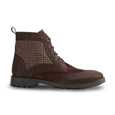Joe Browns Brown leather heritage boots